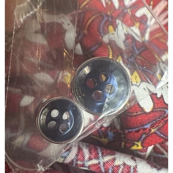 Paisley & Gray Men’s M Slim Fit Red Floral Button Down Shirt Long Sleeve Stretch - Picture 12 of 12